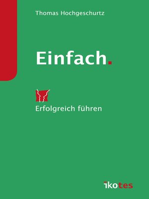 cover image of Einfach.